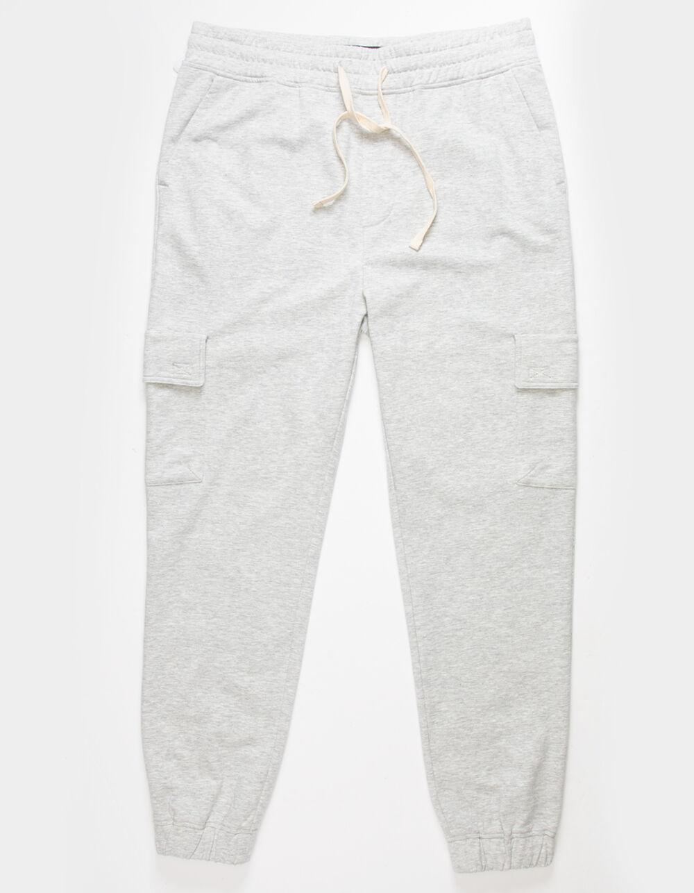RSQ Mens Fleece Cargo Jogger Sweatpants Product Image