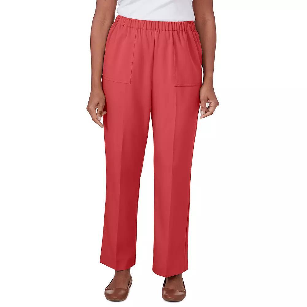 Women's Short Alfred Dunner Sedona Balanced Pants, Size: 12 Short, Clay Product Image