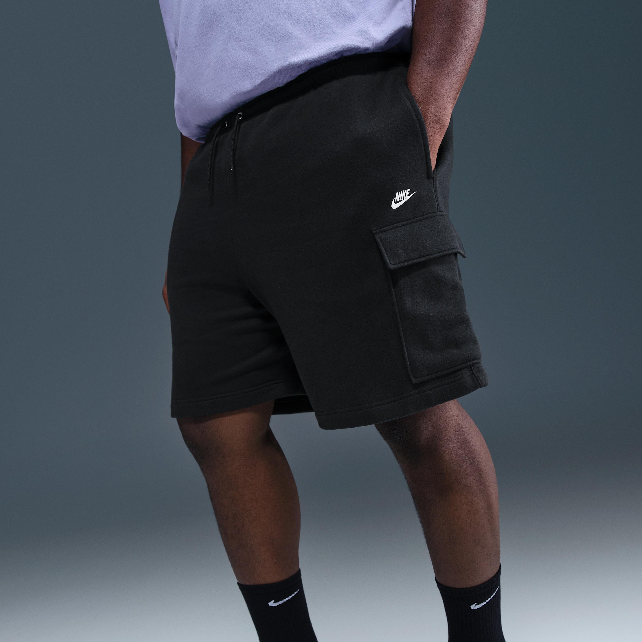Nike Men's Club Fleece Cargo Shorts Product Image