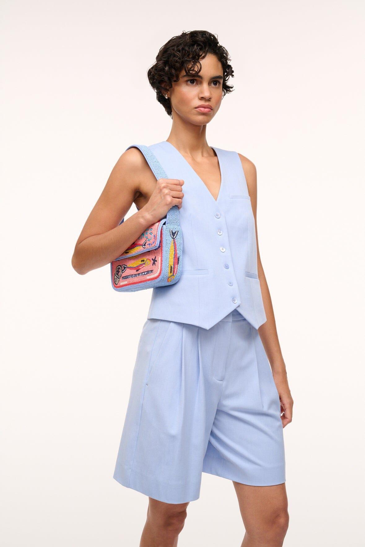 TOMMY BEADED BAG | STAUDINES PINK Product Image