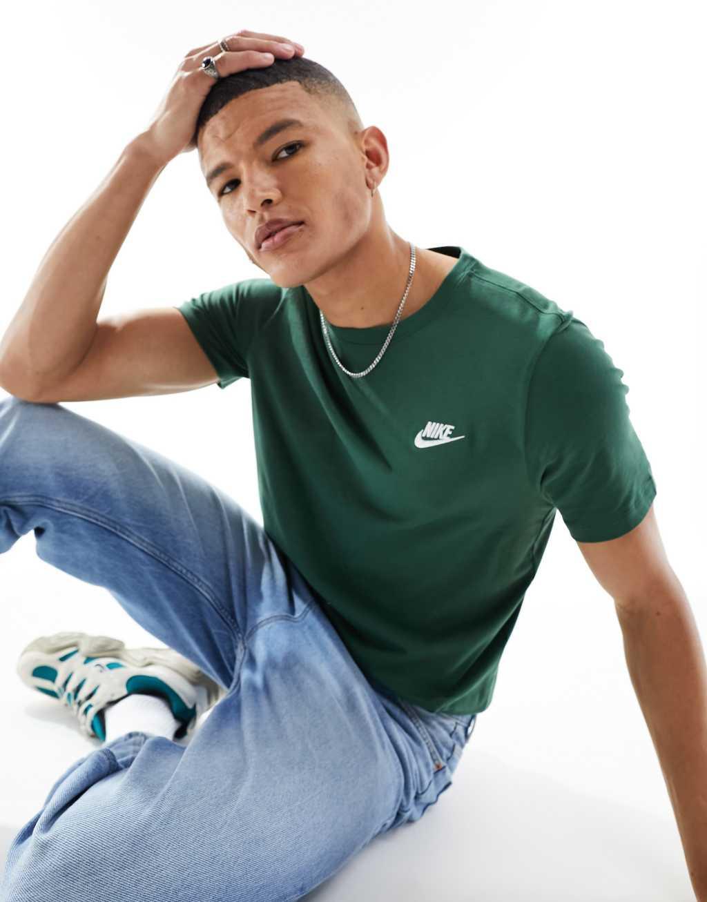 Men's Nike Sportswear Club Tee, Size: XL, Fir Product Image