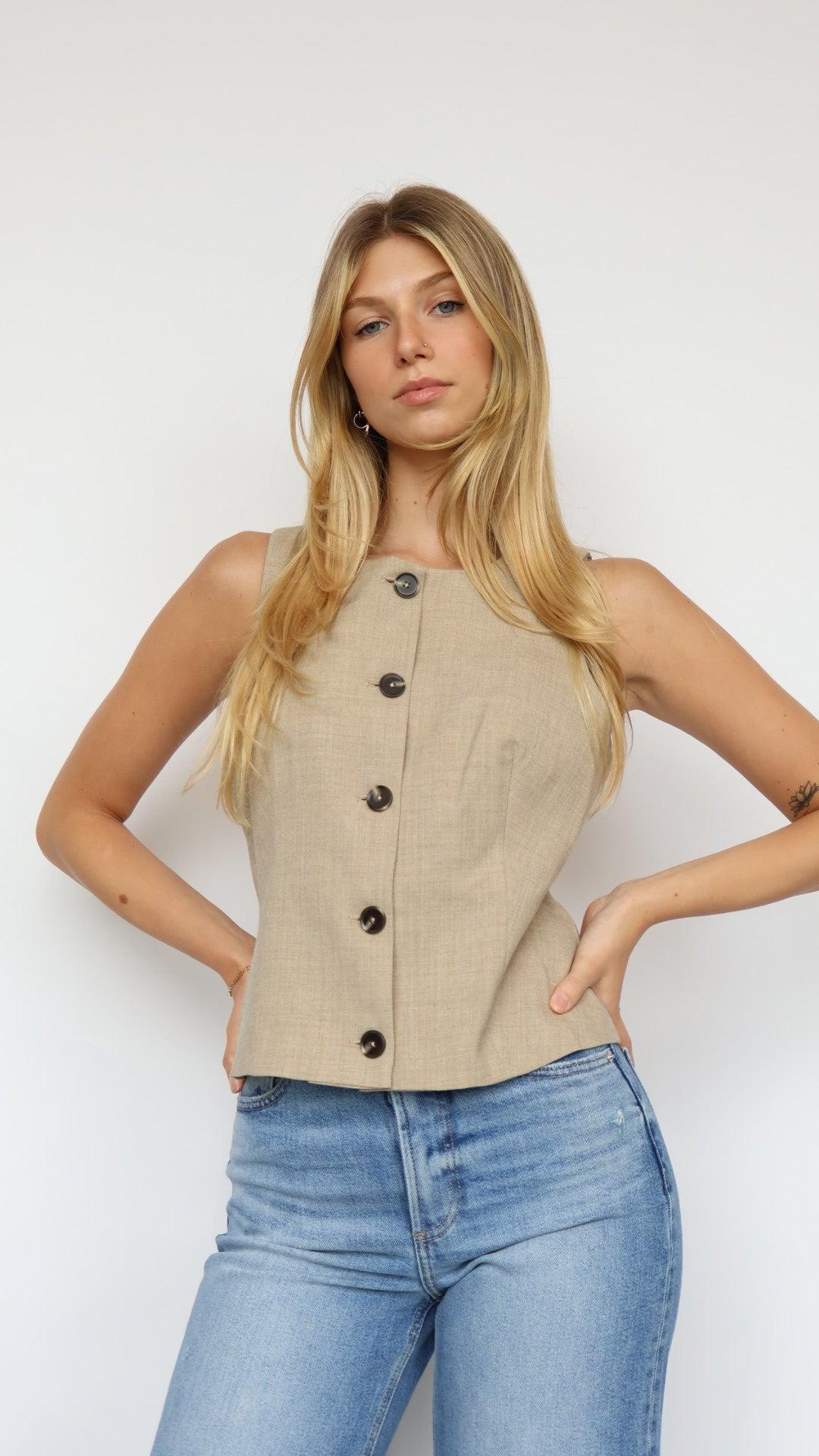 Andrea Waistcoat Vest Product Image