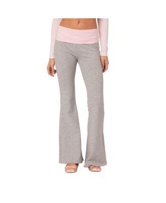 Womens Molly contrast flared leggings Product Image
