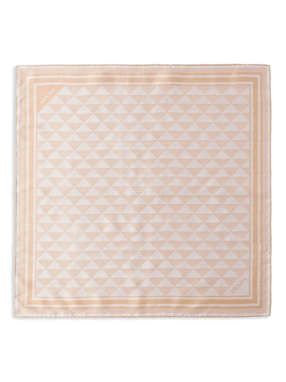 printed silk scarf Product Image