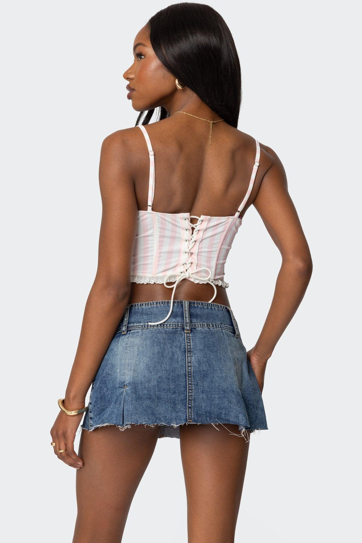 Marlen Striped Corset Product Image