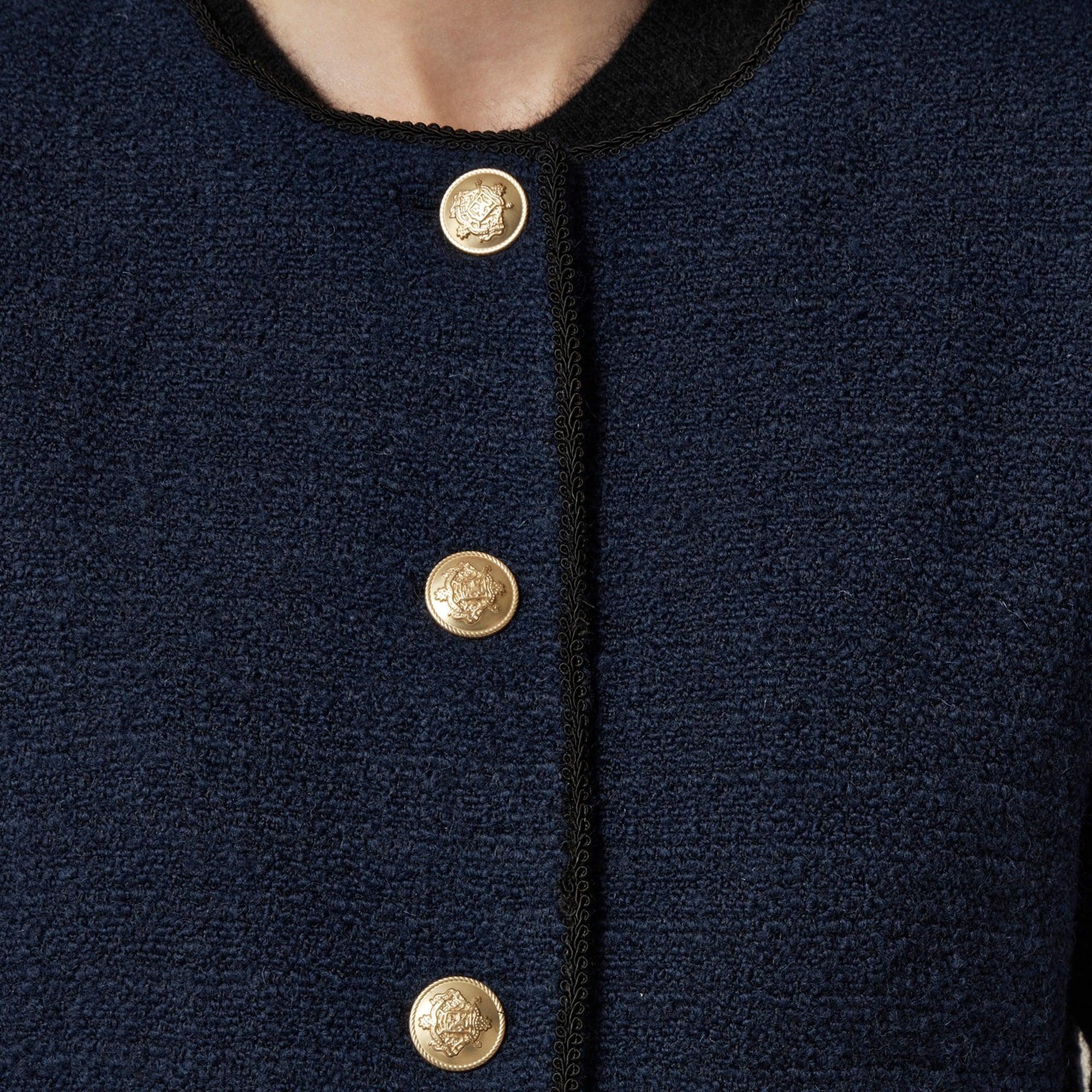 Tweed bomber lady jacket Product Image