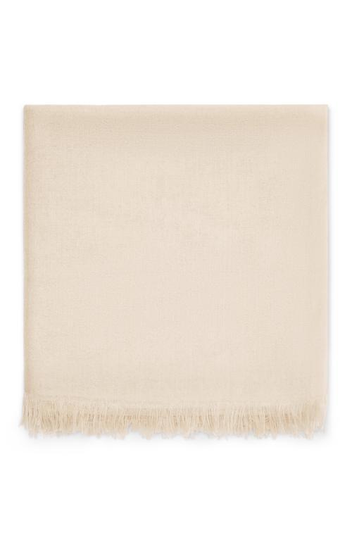 BRUNELLO CUCINELLI Cashmere And Silk Scarf In Beige Product Image