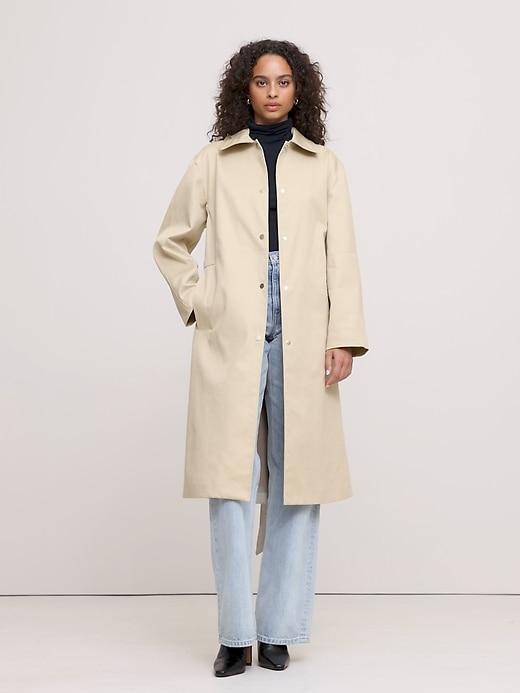 Bonded Cotton Mac Coat Product Image