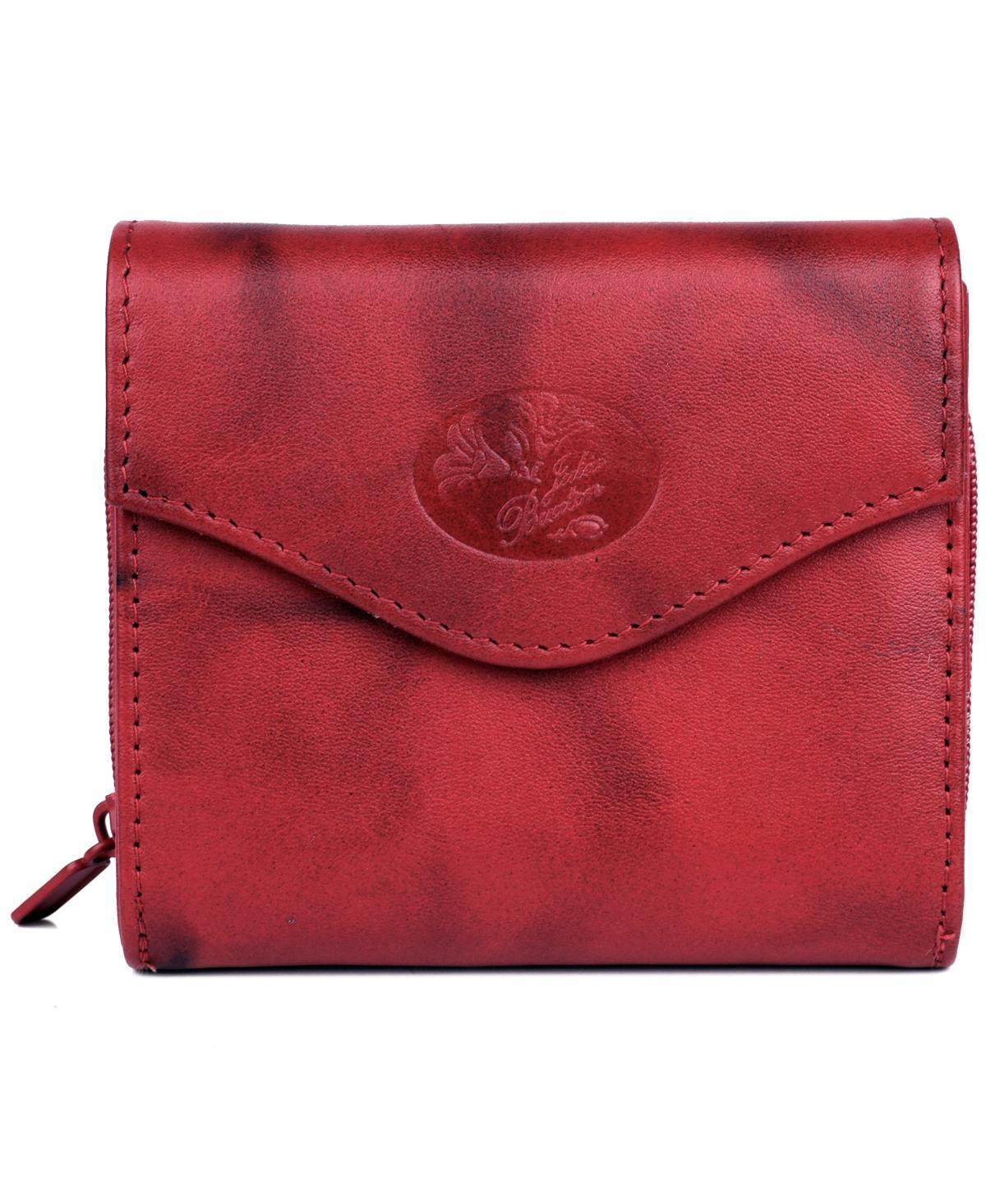 Julia Buxton Heiress French Purse Leather Accordion Wallet Product Image