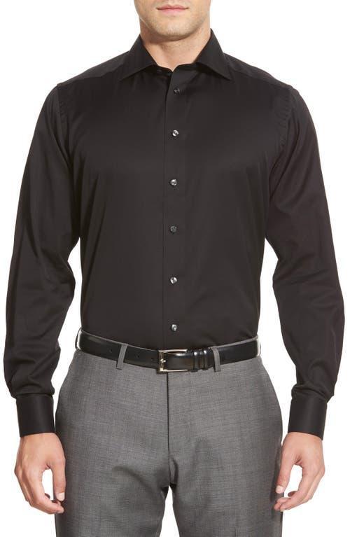 Mens Contemporary-Fit Twill Dress Shirt Product Image