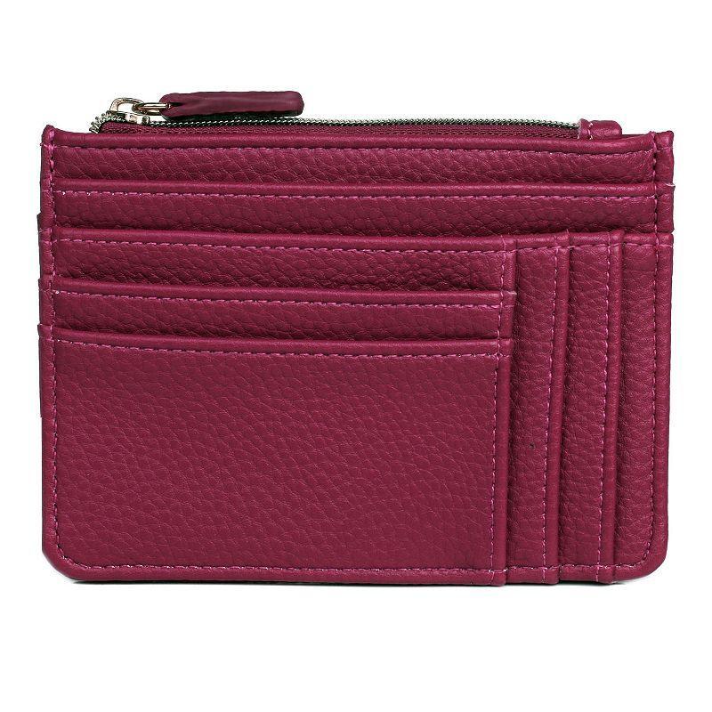 Julia Buxton Pik-Me-Up RFID-Blocking Slot Coin Pouch, Green Product Image