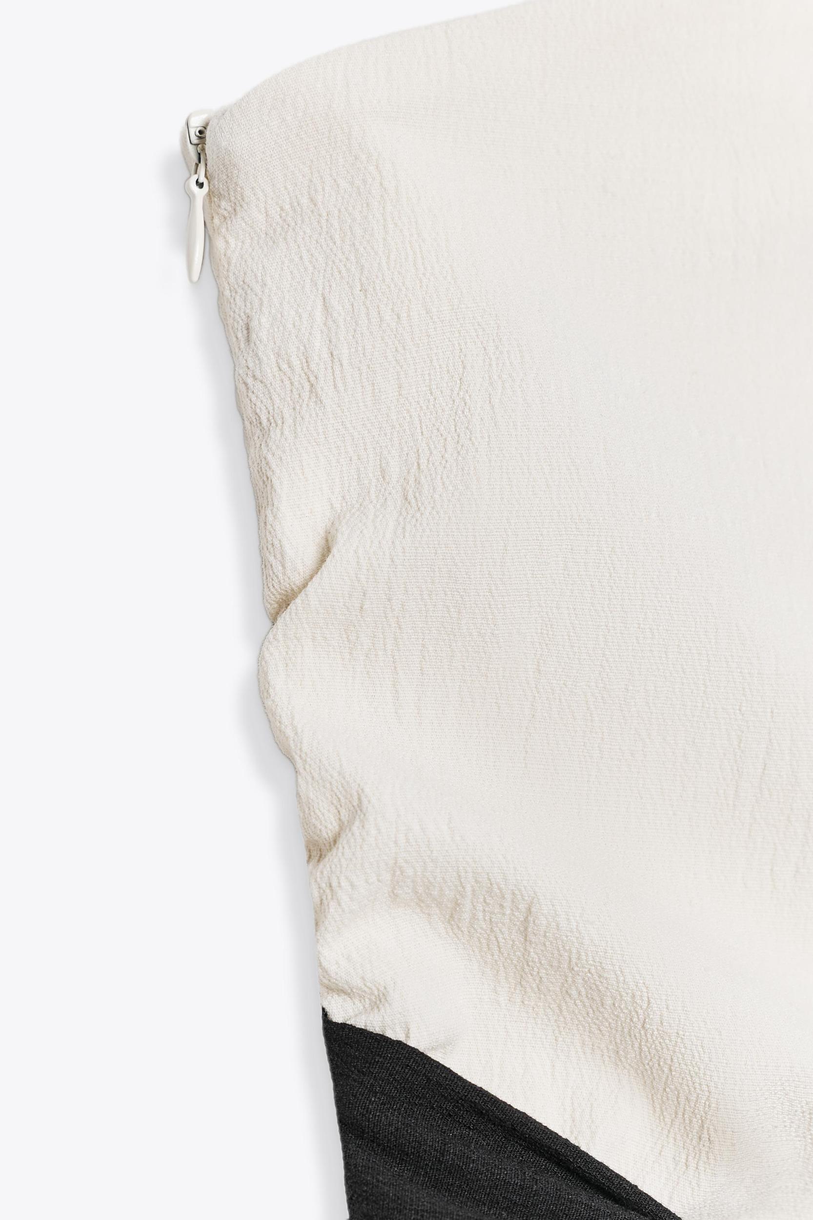 KNOTTED COMBINATION MIDI DRESS Product Image