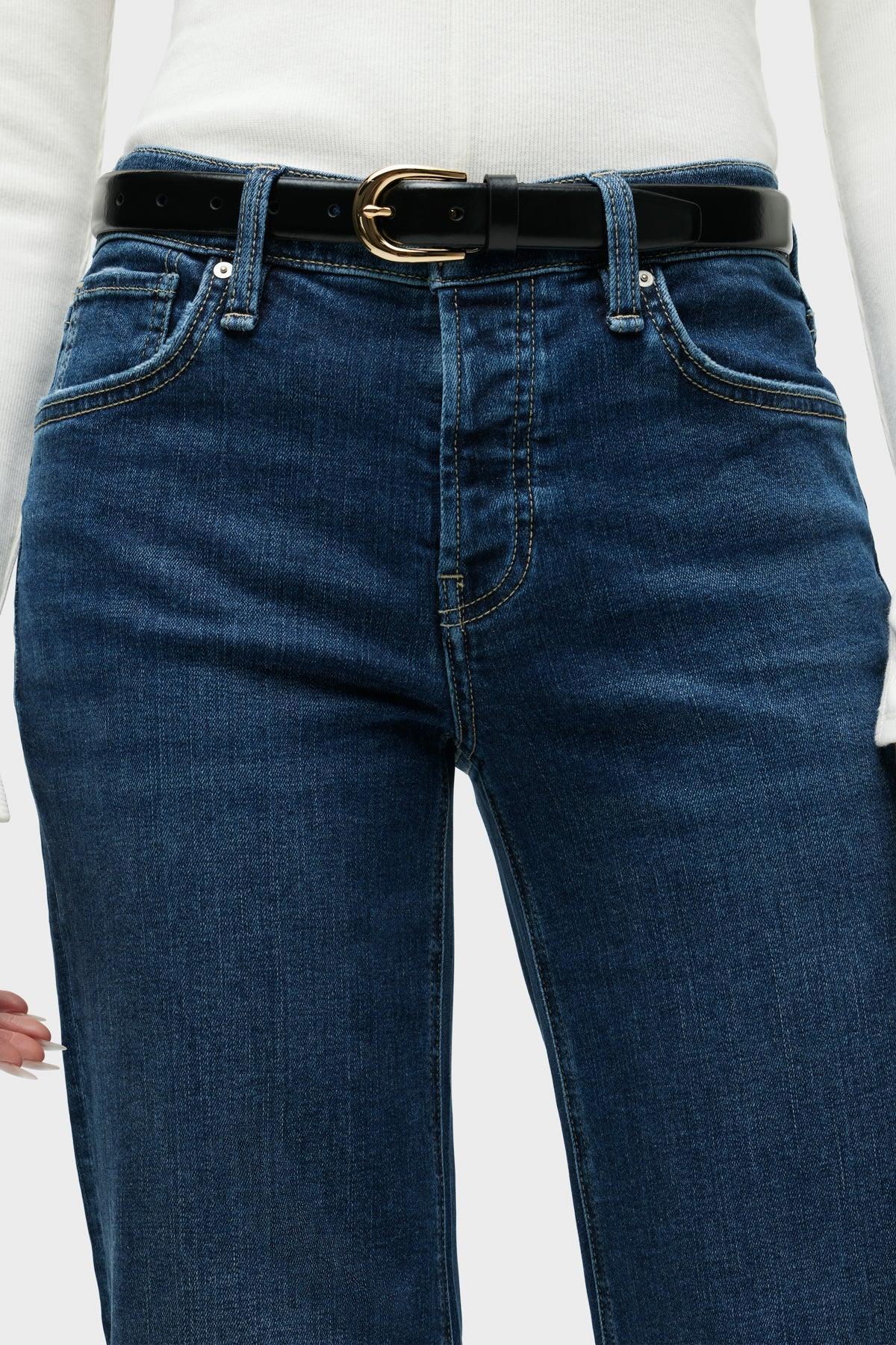 Rosie High-Rise Wide Leg Ankle Jean Female Product Image