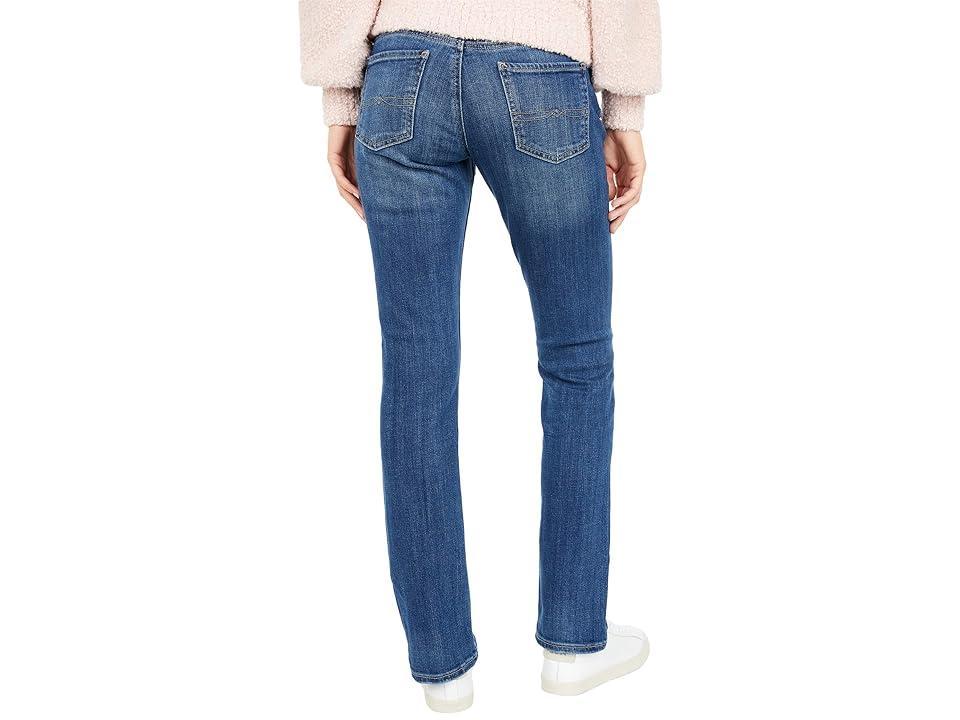 Lucky Brand Mid Rise Straight Leg Sweet Stretch Denim Jeans Product Image