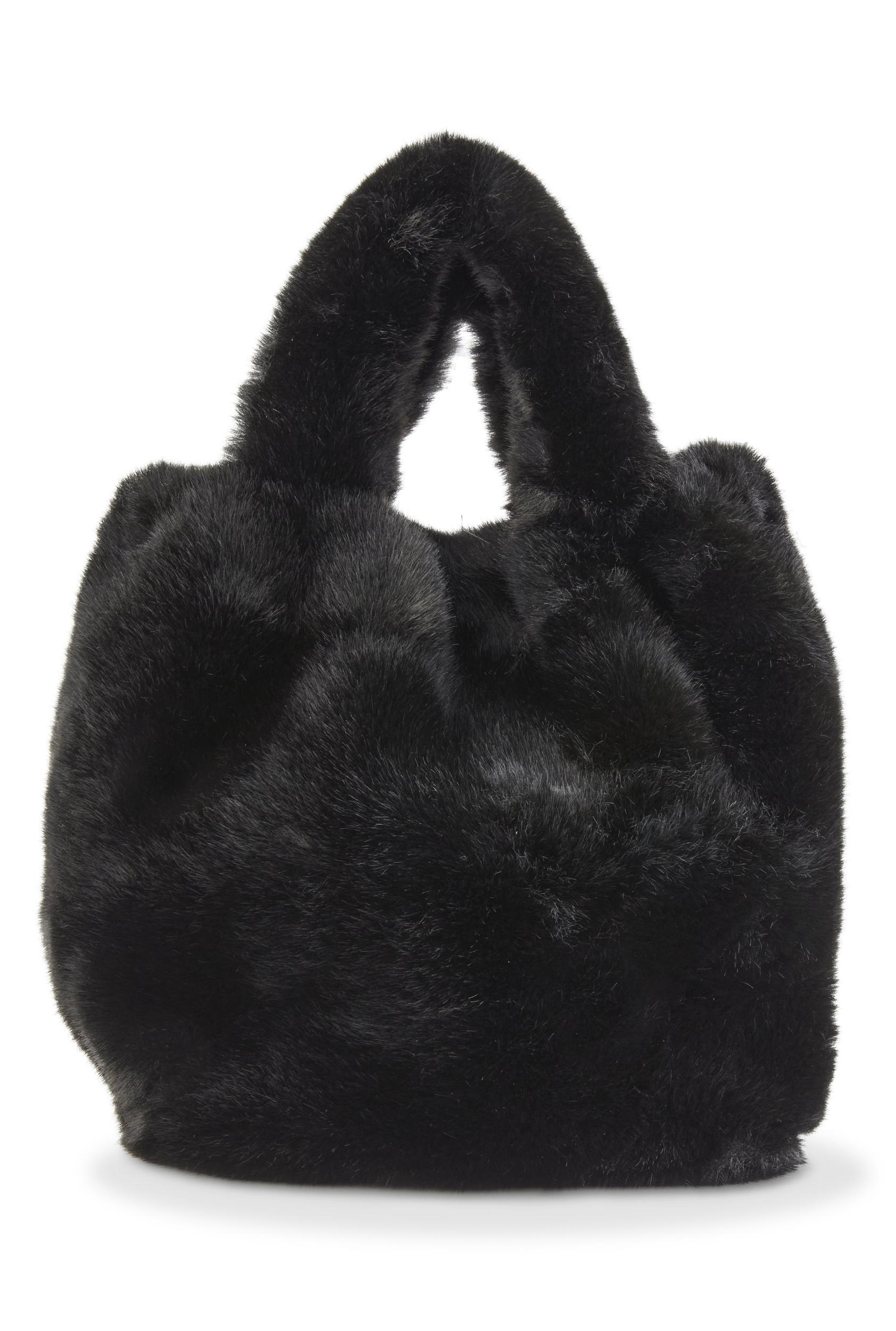 Faux Fur Handbag Female Product Image