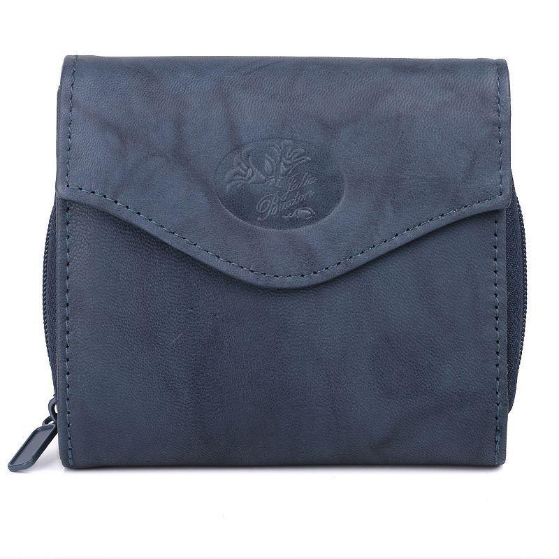 Julia Buxton Heiress French Purse Leather Accordion Wallet Product Image
