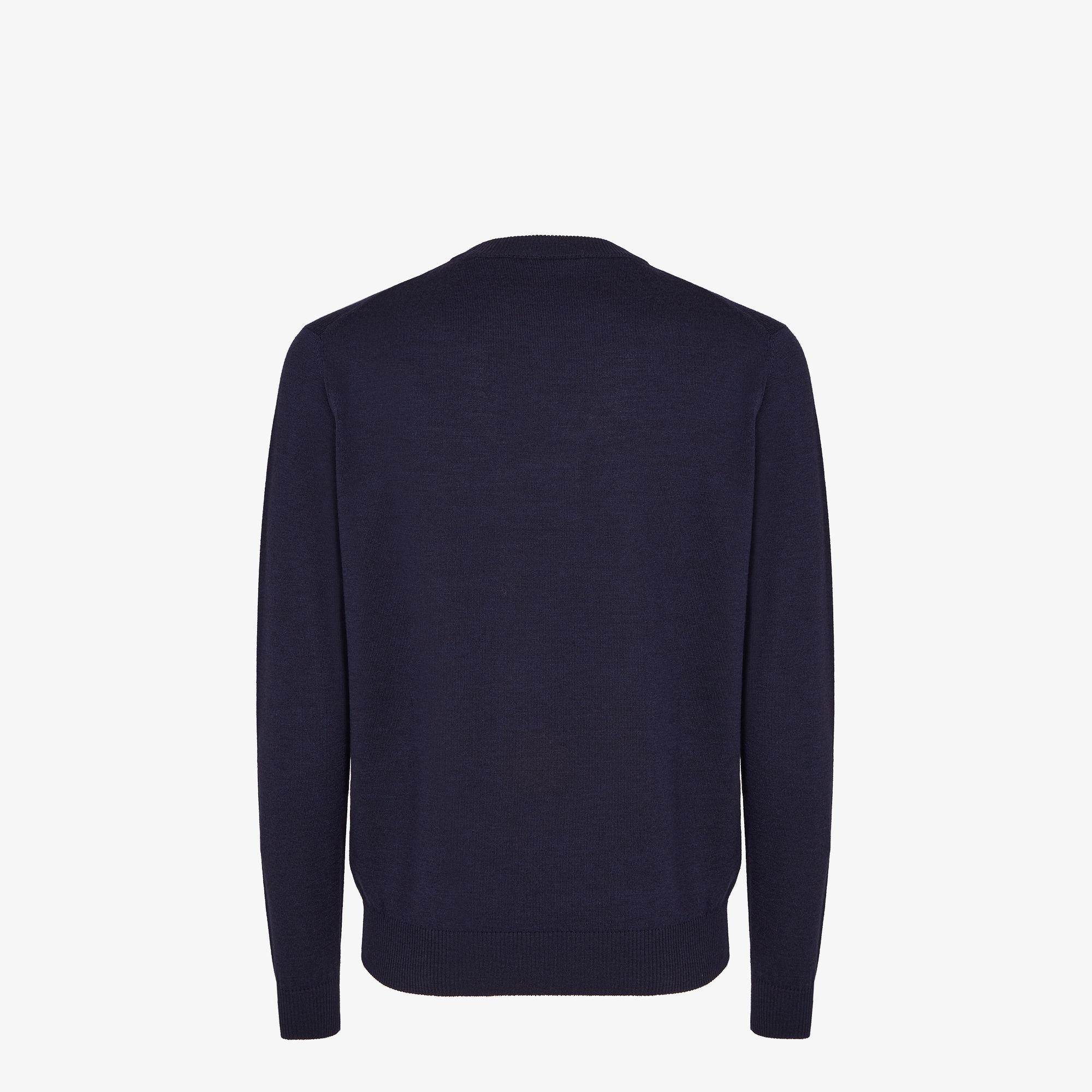 SweaterBlue wool Fendilicious pullover Product Image