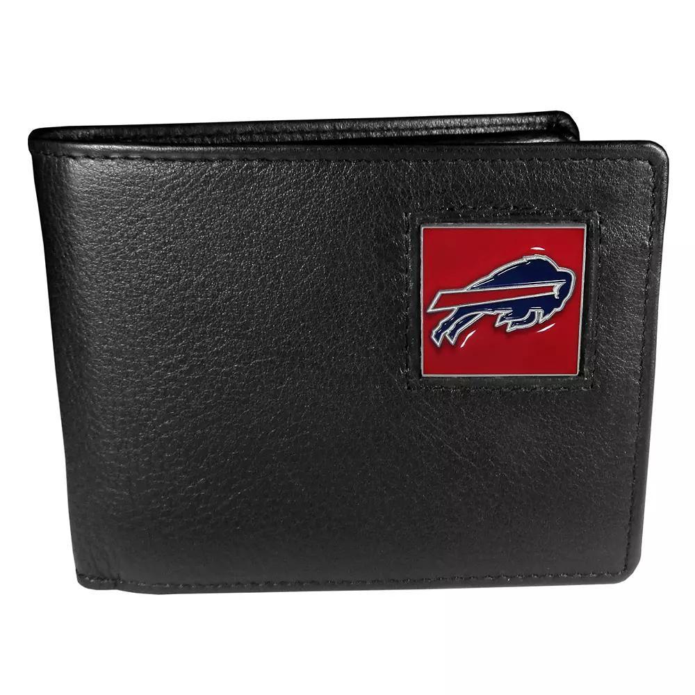 Men's Buffalo Bills Bifold Wallet, Black Product Image