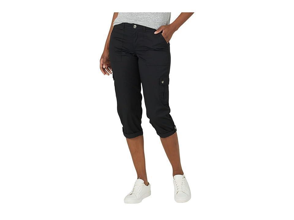 Women's Lee® Flex-To-Go Cargo Capri Pants, Size: 8, Pioner Beige Product Image