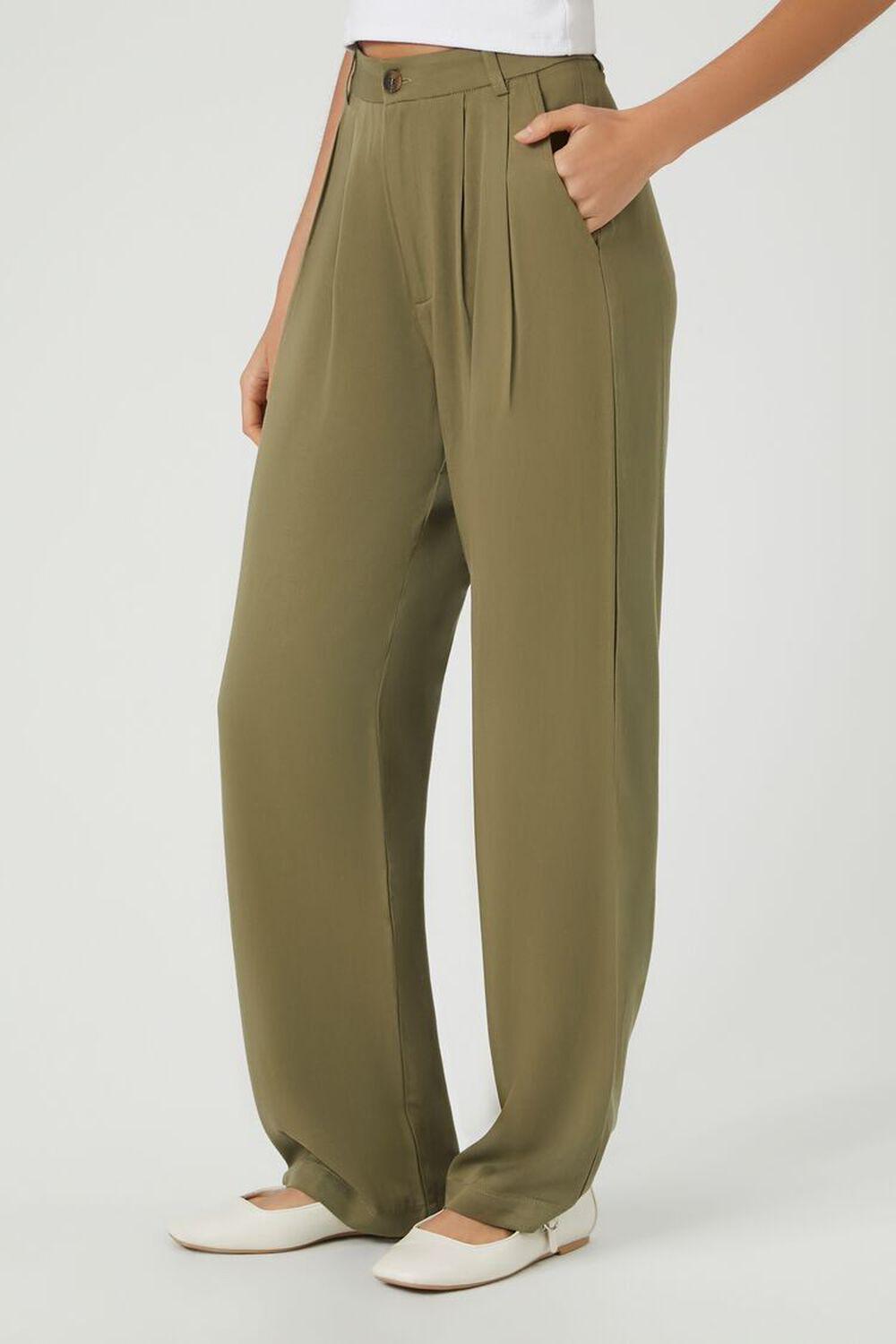 Straight-Leg Trouser Pants | Forever 21 Product Image