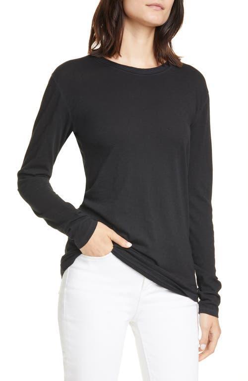 rag & bone Long-Sleeve Crewneck Tee Product Image