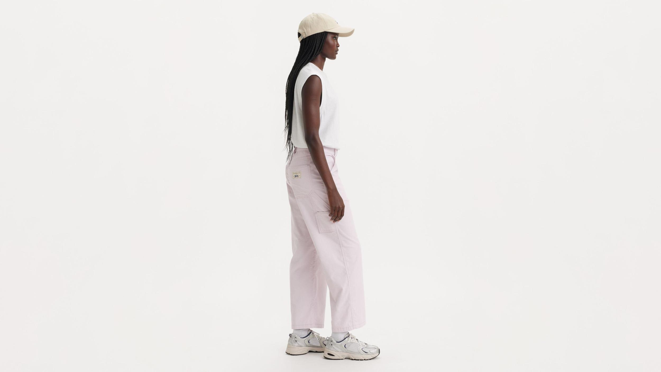 Baggy Carpenter Lightweight Corduroy Women's Pants Product Image