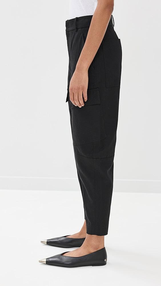 Another Tomorrow Curved Cargo Pants | Shopbop Product Image