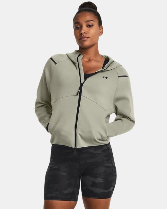 UA Unstoppable Fleece Womens Full-Zip Product Image