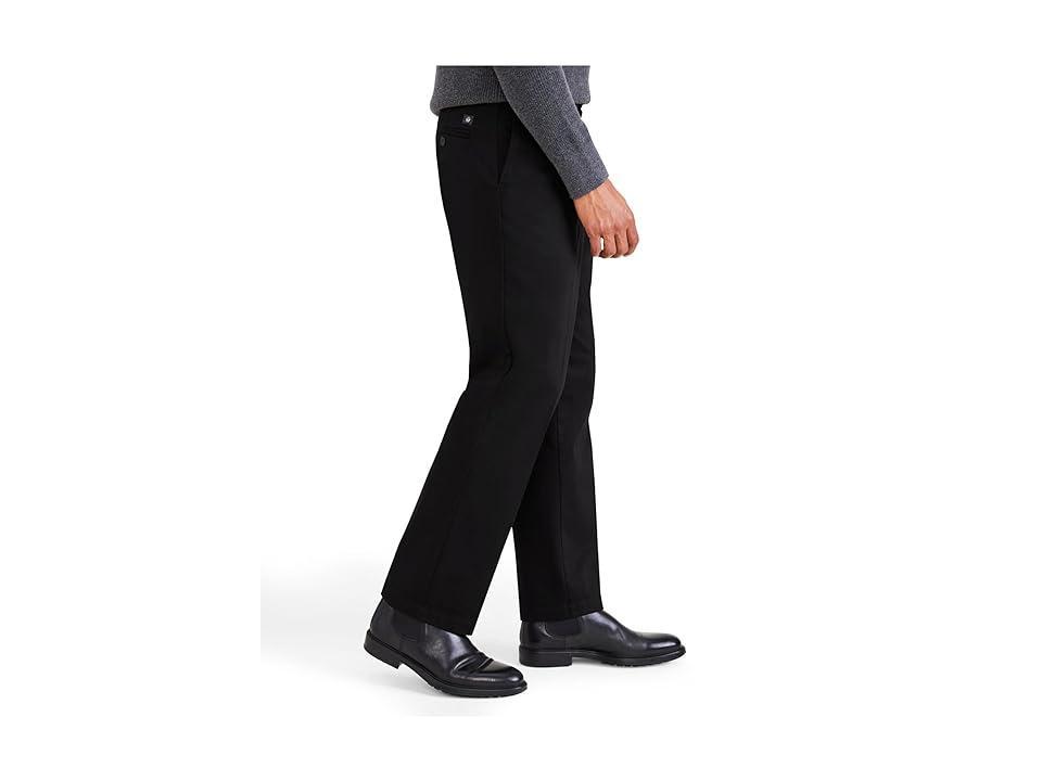 Big & Tall Dockers® Signature Iron Free Stain Defender Classic Fit Pleated Pants, Men's, Size: 44X30, Blue Blazer Product Image