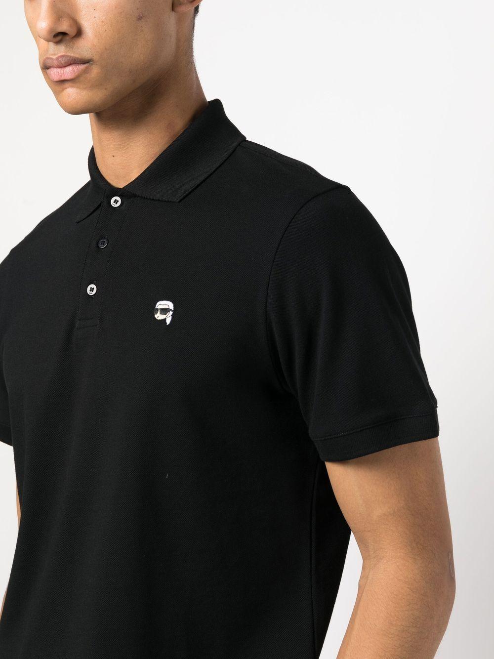 Ikon organic-cotton polo shirt Product Image