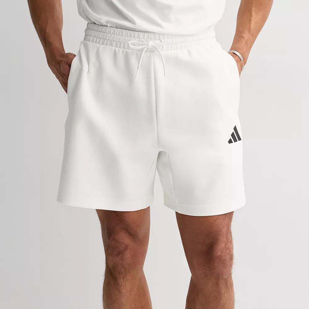 Men's adidas Future Icons Small Logo Sportswear Shorts, Size: XXL, White Product Image
