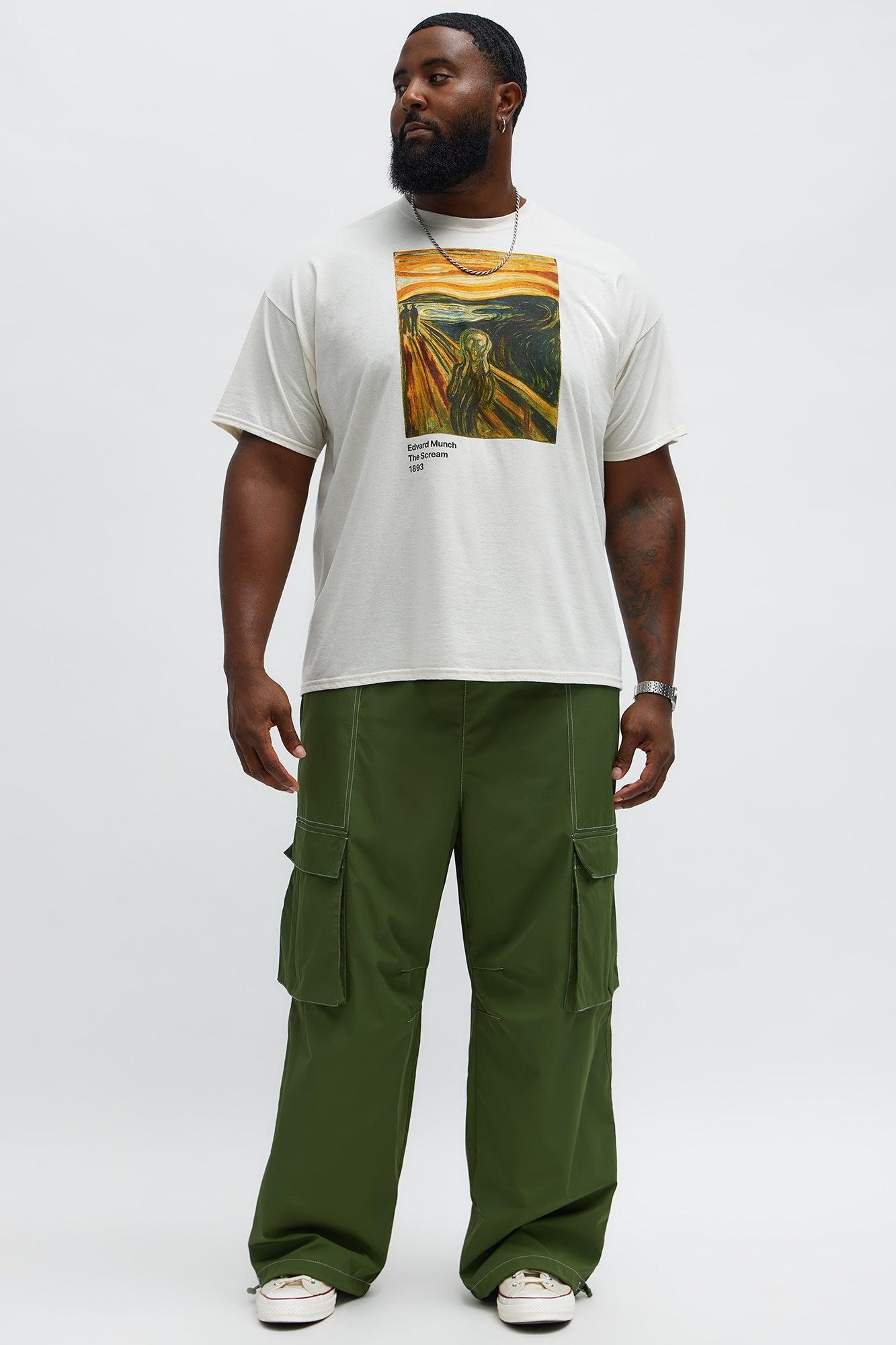 Munch The Scream Short Sleeve Tee - Natural Product Image