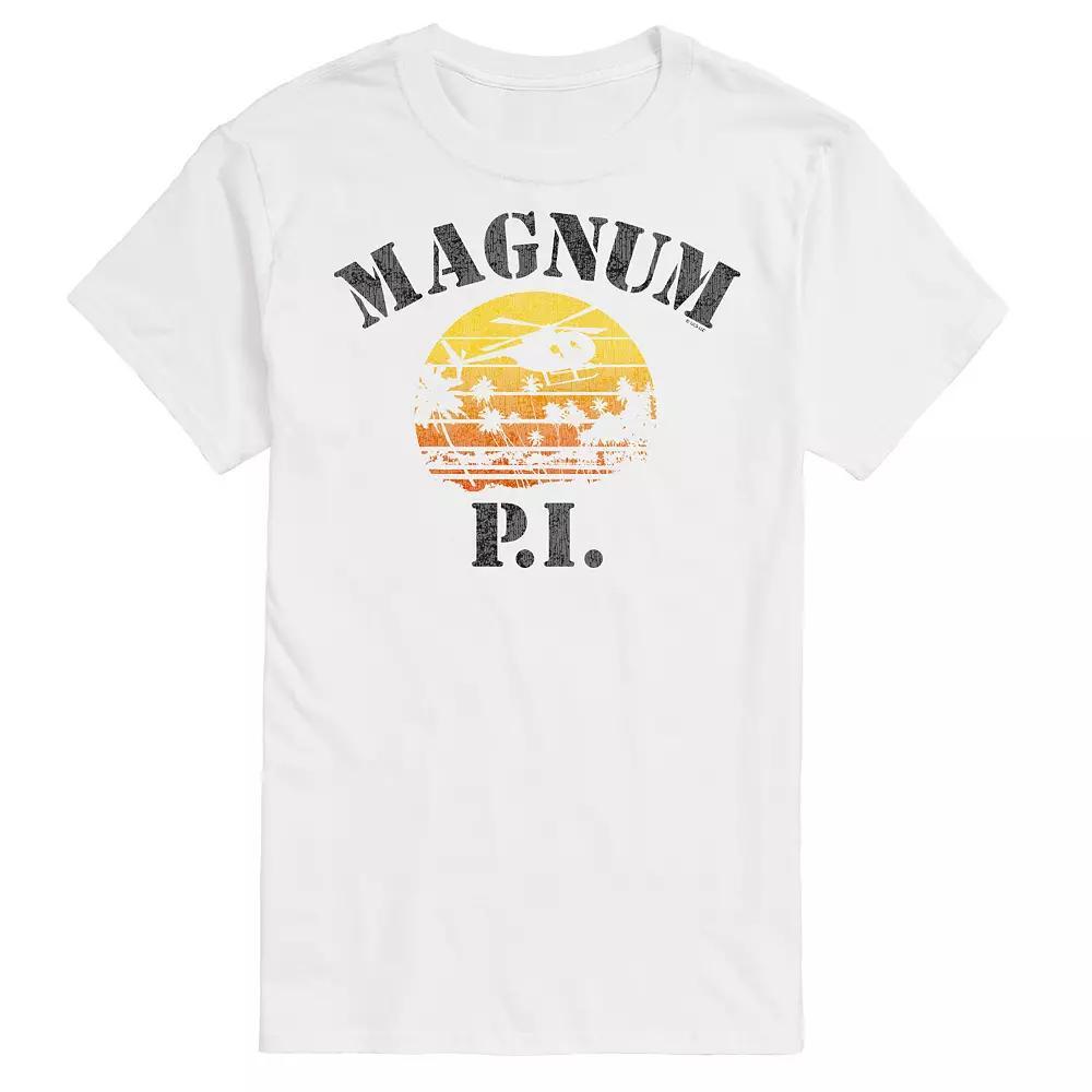 Men's Magnum PI Hawaii Tee, Size: XXL, Gray Product Image