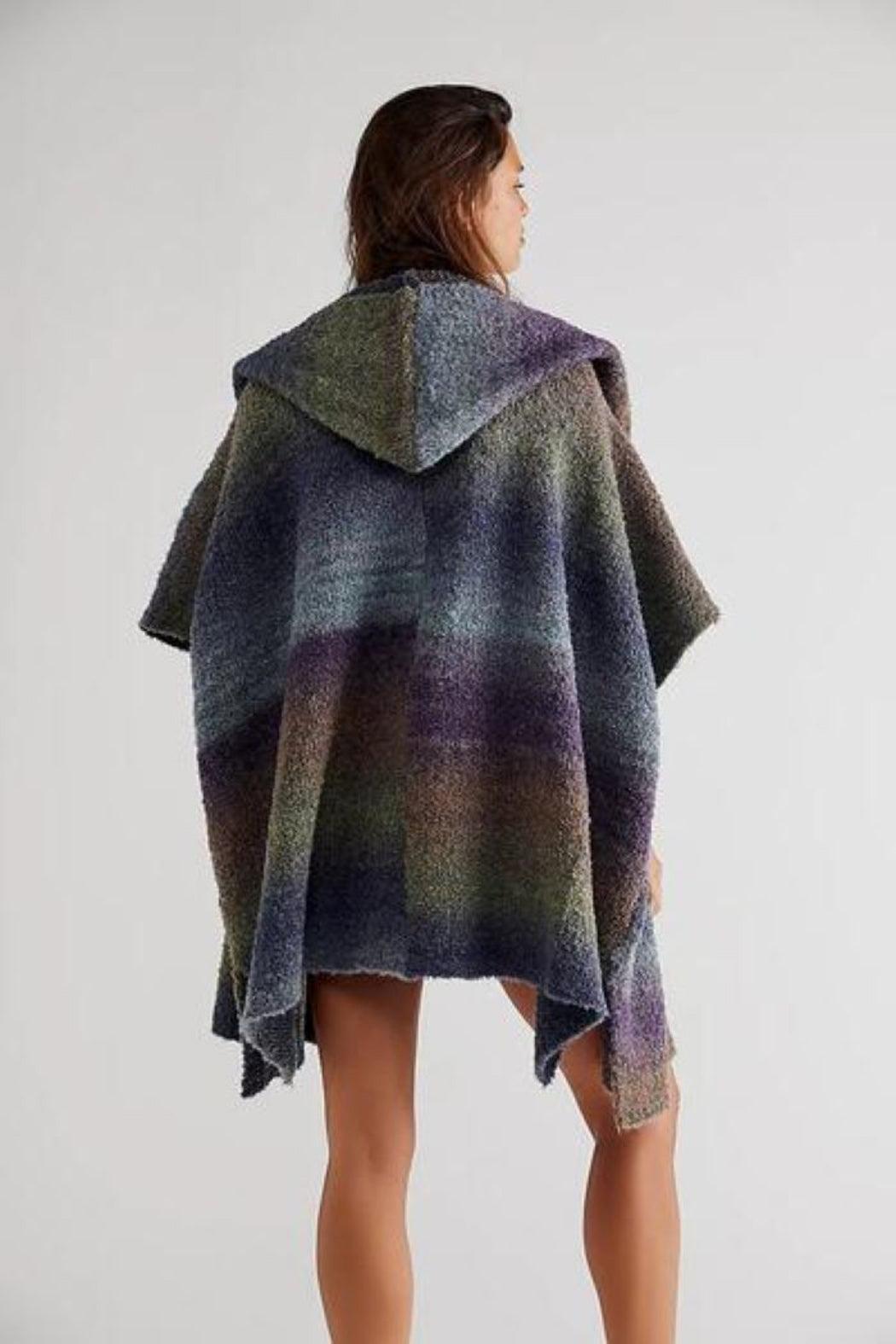 Haze Hooded Poncho Product Image