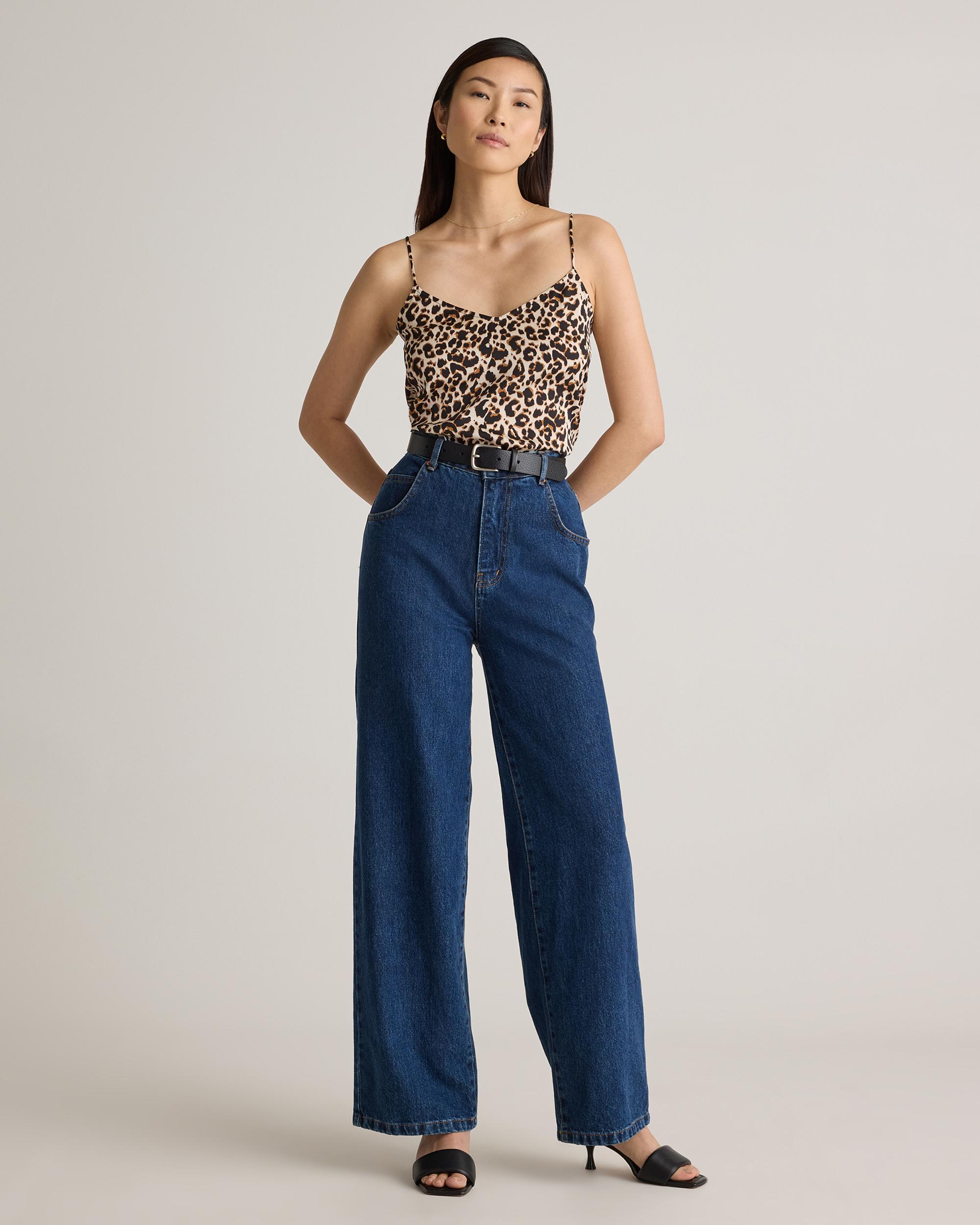 Quince | Women's Washable Stretch Silk V-Neck Cami Product Image