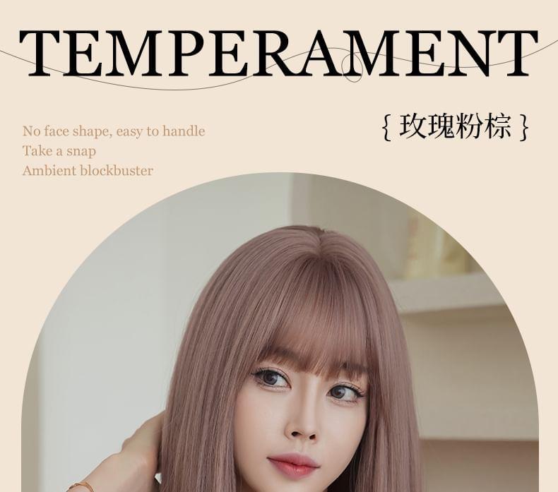 Short Full Wig - Straight Product Image