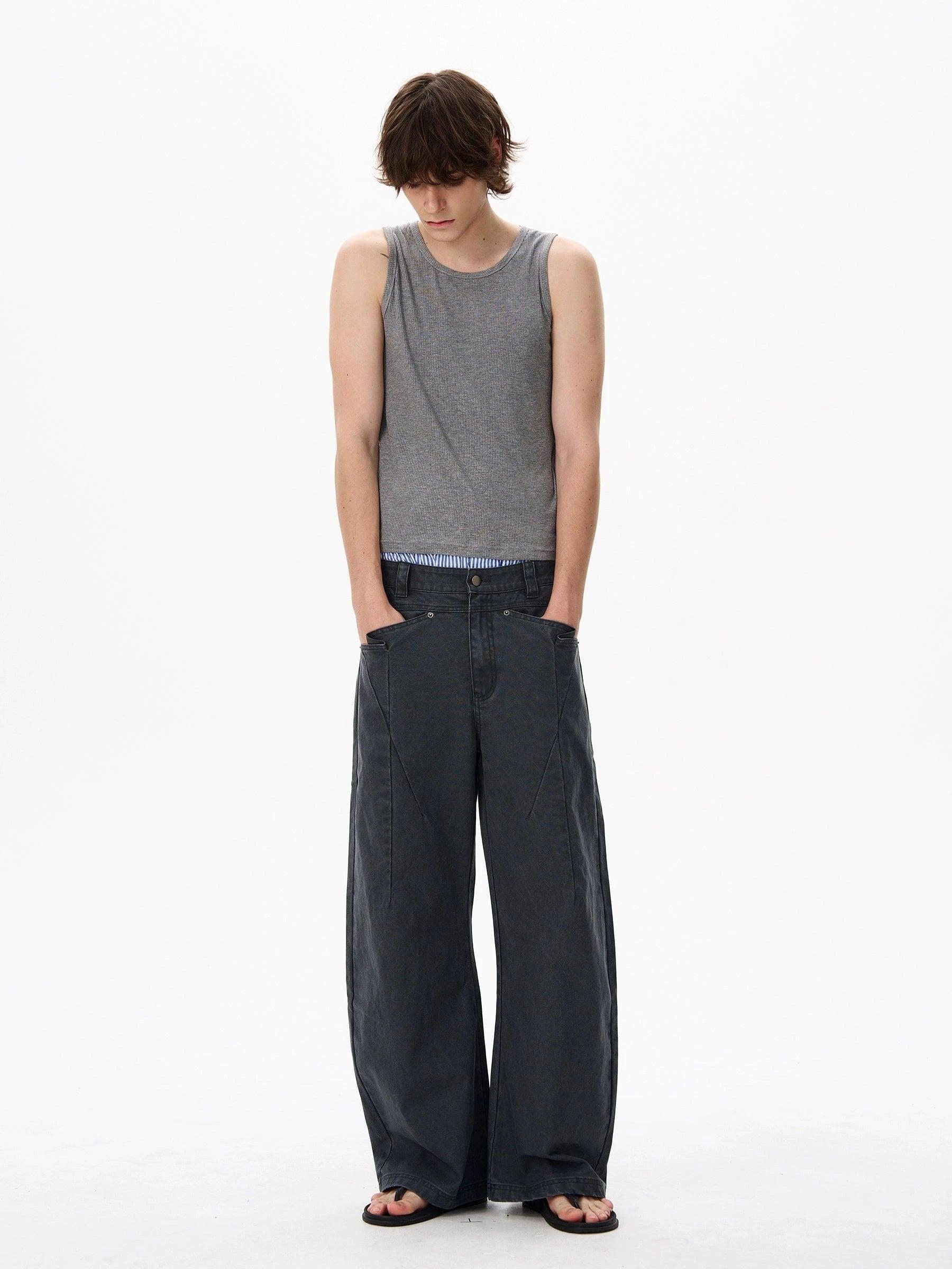 RT No. 18025 RODEO STRAIGHT PANTS Product Image