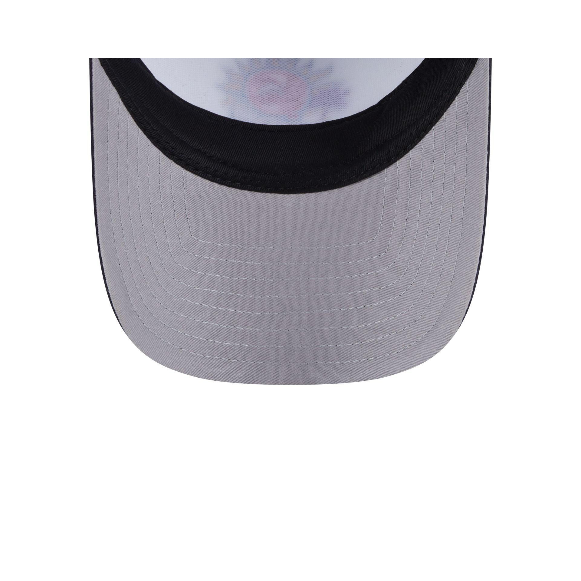 New York Mets Distressed 9FORTY A-Frame Trucker Hat Male Product Image