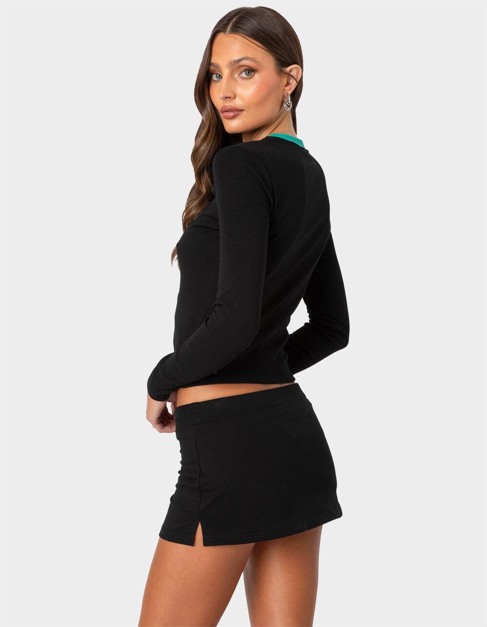 EDIKTED Bayside Slitted Micro Skort Product Image
