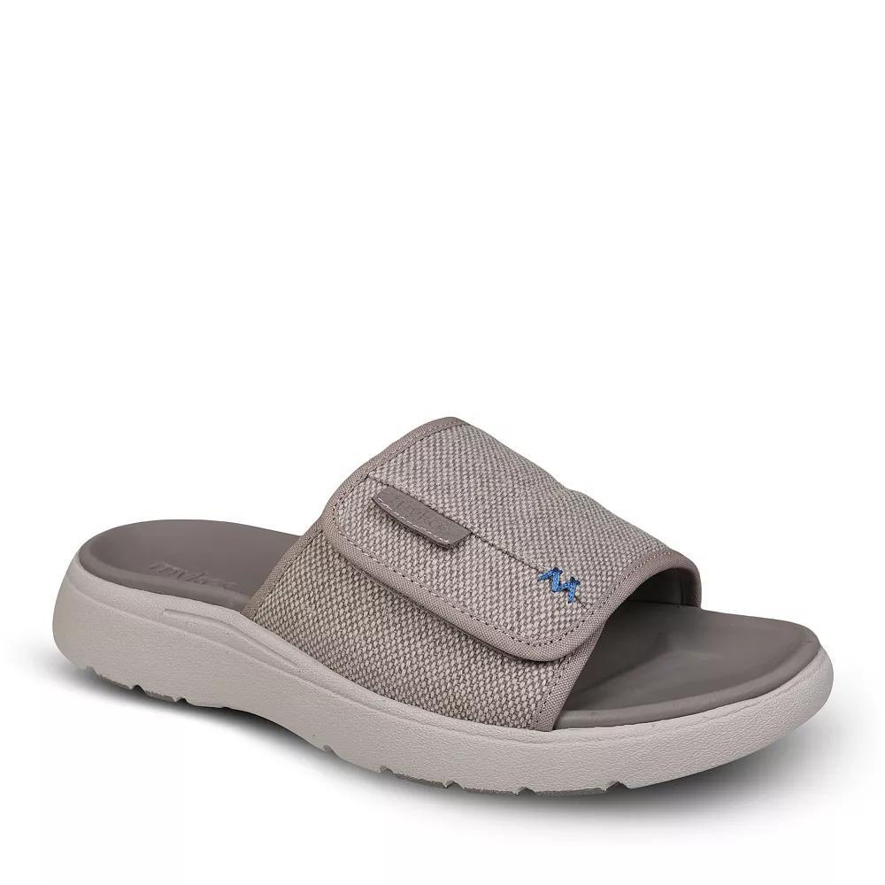 Mykos Gill Men's Slide Sandals, Size: 9, Grey Product Image