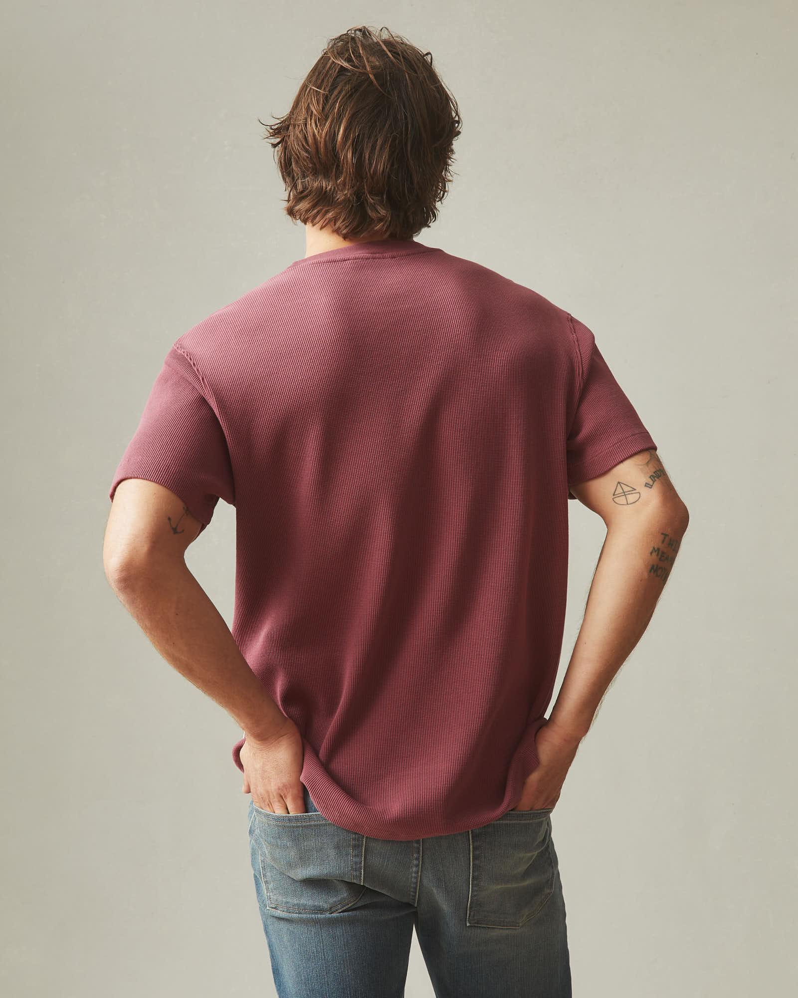 Men's Waffle Crew Tee - Wild Ginger Product Image