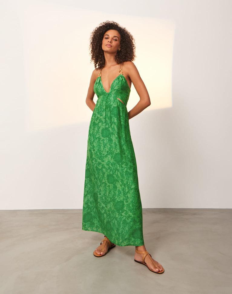 Angie Long Dress - Lennox Seaside Product Image