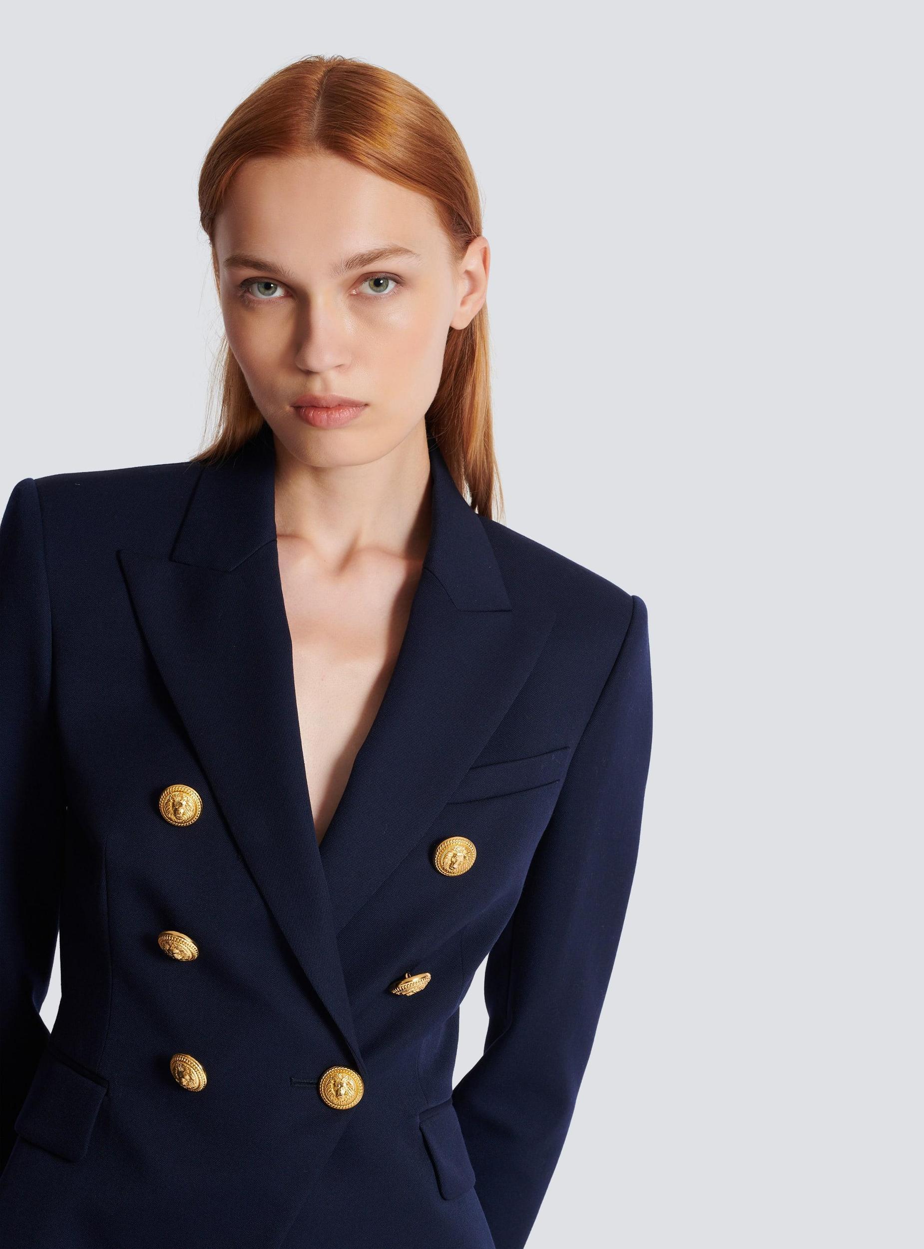 Wool double-breasted jacket Product Image