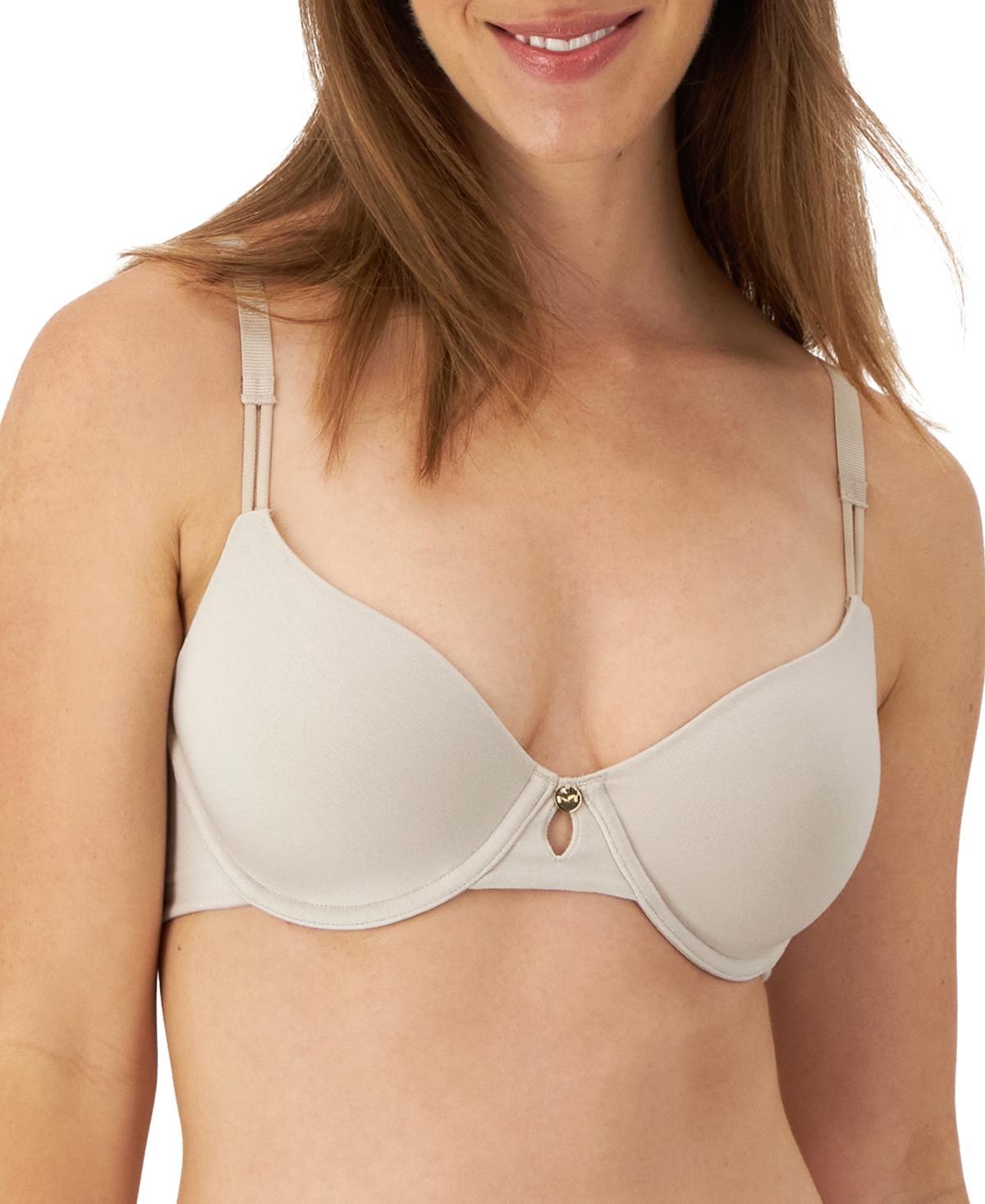 Maidenform Everyday Luxe Underwire T-Shirt Bra with Convertible Straps DM2402, Women's, Size: 38 C, Beige Bisque Product Image