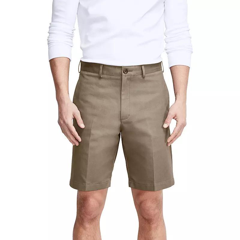 Big & Tall Lands' End Chino Shorts, Men's, Size: 48, Green Product Image