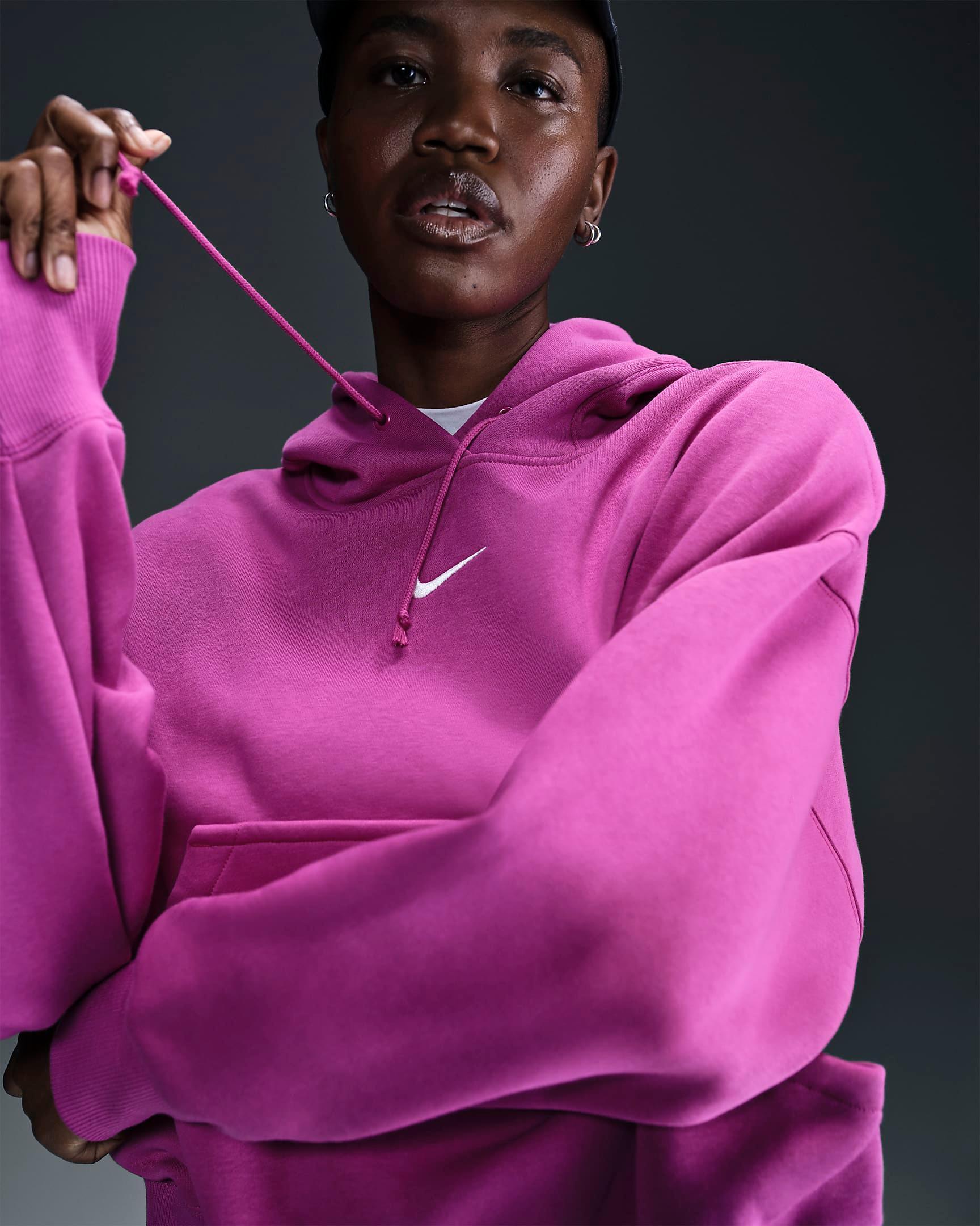 Womens Nike Sportswear Phoenix Fleece Over-Oversized Pullover Hoodie Product Image