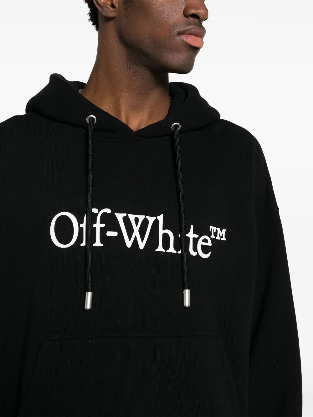 Big Bookish Skate cotton hoodie Product Image