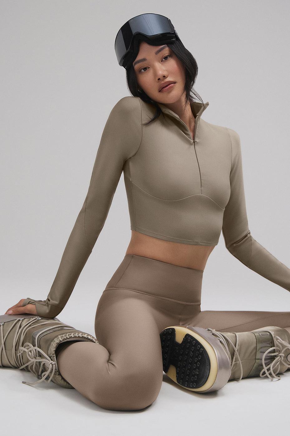 Airlift Winter Warm Ski Time Long Sleeve - Light Cocoa Product Image