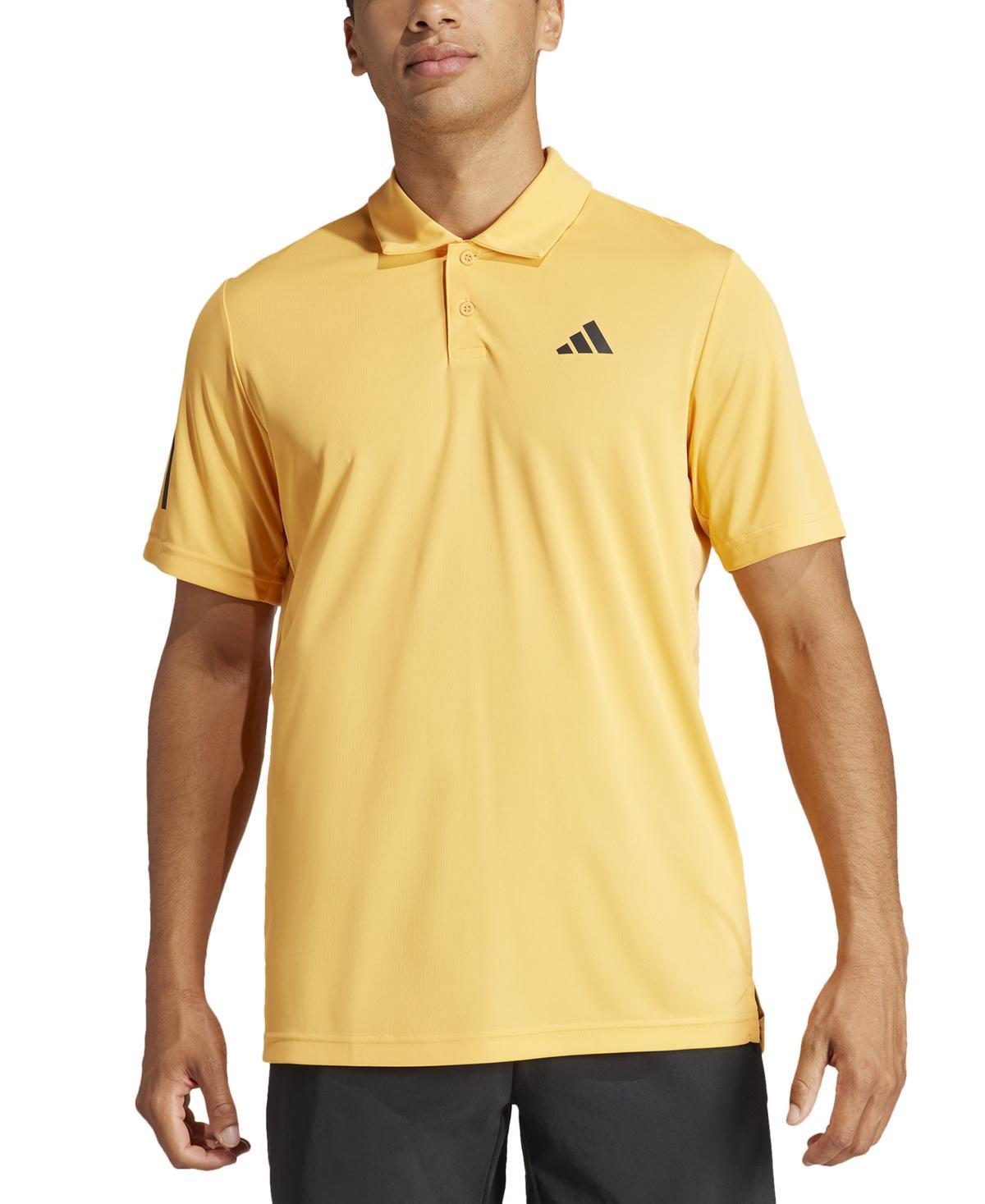 adidas Club 3-Stripes Tennis Polo (Hazy ) Men's Clothing Product Image