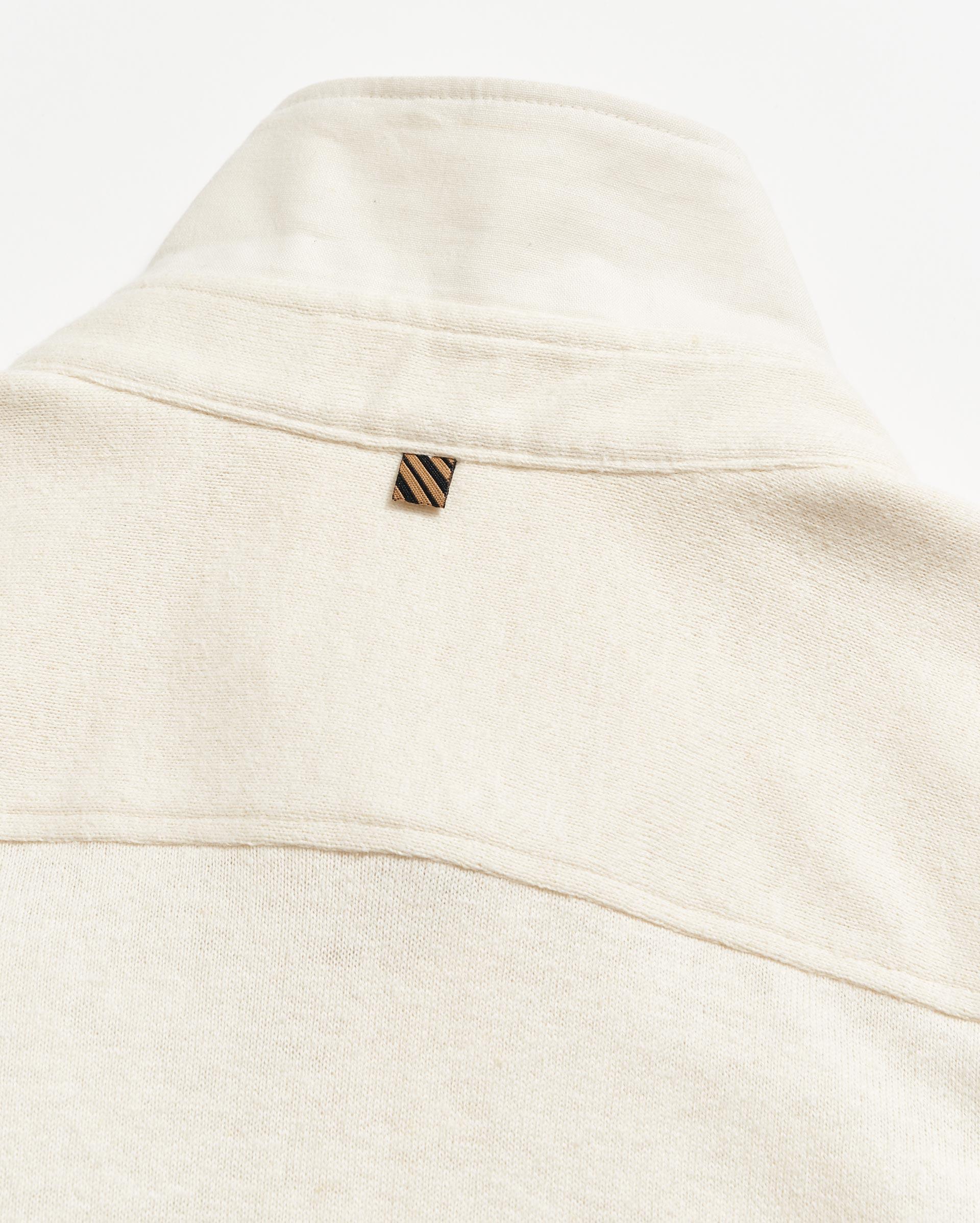 Short Sleeve Hemp Cotton Knit Shirt -  Product Image